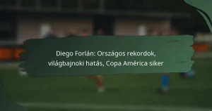 Diego Forlán: Országos rekordok, világbajnoki hatás, Copa América siker